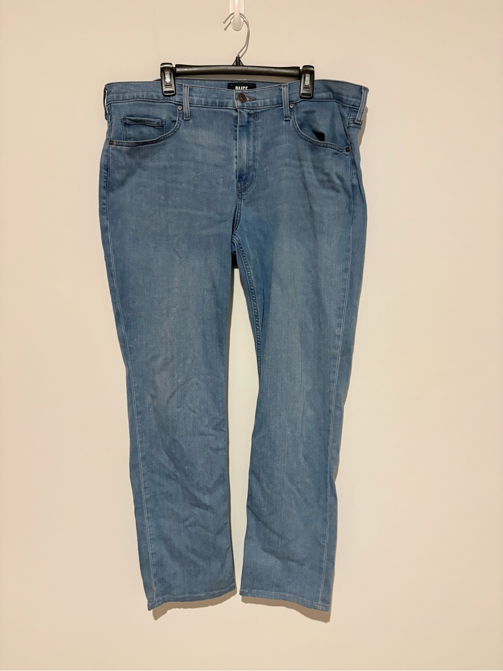 Paige Normandie Straight Jeans Burnett Men’s Size 38